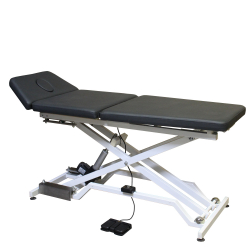 Therapieliege 3-tlg, Elektrik, mit neuem Motor u. Strombox 