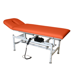 Gebrauchtliege 2-tlg, Elektrik, mit neuer Polsterung 