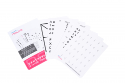 ARTZT neuro Sehtafel-Set, 15 verschiedene Tafeln 