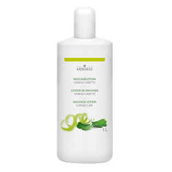 Massagelotion Ginkgo-Limette 1,0 l Flasche