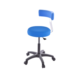 Polsterhocker mit Rückenlehne 