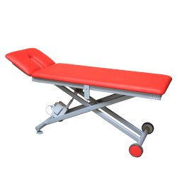 Behandlungsliege 2-tlg., Elektrik, mit extrem niedriger Einstieghöhe 