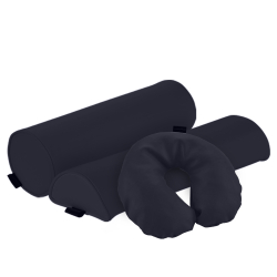 Lagerungs-Set "Trio", 3-tlg. Schwarz