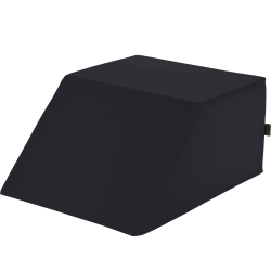 Lymphdrainagekeile ohne Beinmulde, ca. 60x50x30 cm | Schwarz