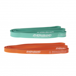 TheraBand® High Resistance Band 2er Set, leicht 
