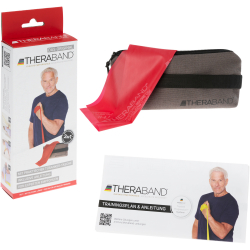 Thera-Band® Bag 2,5 m in Türanker-Tasche rot - mittel