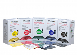 TheraBand® Dispenser inkl. 30 Übungsbänder à 1,5 m 