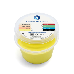 TheraPIE Knete 85 g mittelweich, gelb