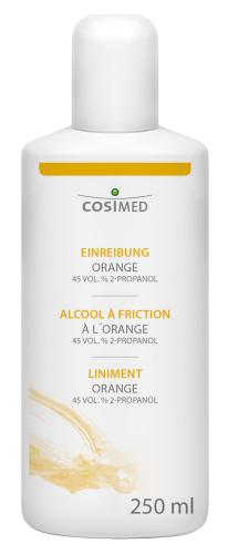 Einreibungen Orange (45% IPA) | 250ml Flasche