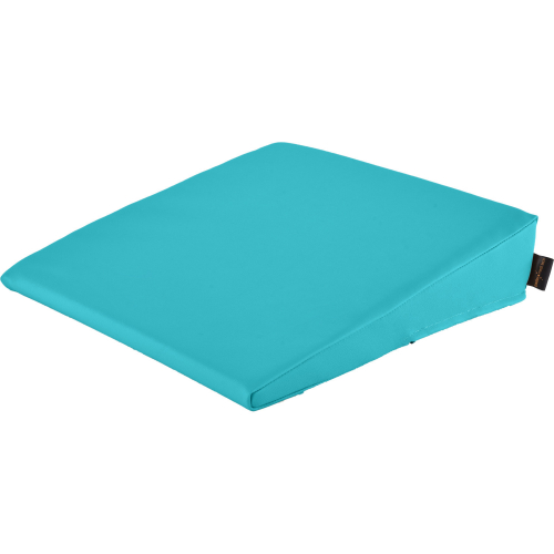 &Ouml;ffne Keilkissen mit Kunstlederbezug