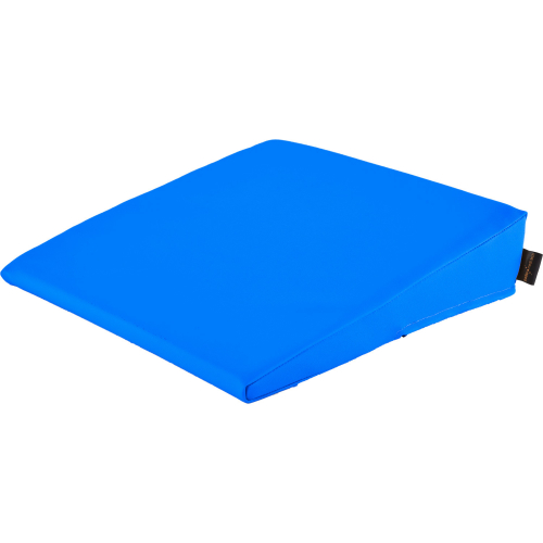 &Ouml;ffne Keilkissen mit Kunstlederbezug