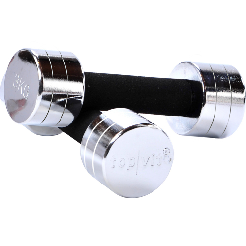 Öffne top | vit® chrom.dumbbell für Therapie & Fitness