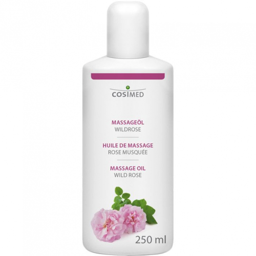Massageöl Wildrose 250 ml Flasche