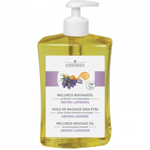 500ml Dosierspender Wellness-Massageöl Amyris-Lavendel 500ml Dosierspender Wellness-Massageöl Amyris-Lavendel