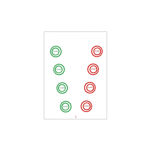 Öffne ARTZT neuro Fusionskarten Vergenz Ringe rot-grün