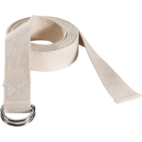 &Ouml;ffne Trendy Sport Yoga Gurt Natur 300 cm Baumwolle