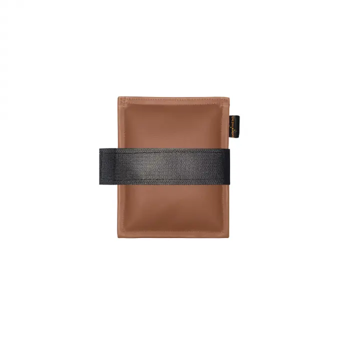 Sandsack mit Klettbandgurt 0,5 kg - ca. 20 x 10 cm | nougat