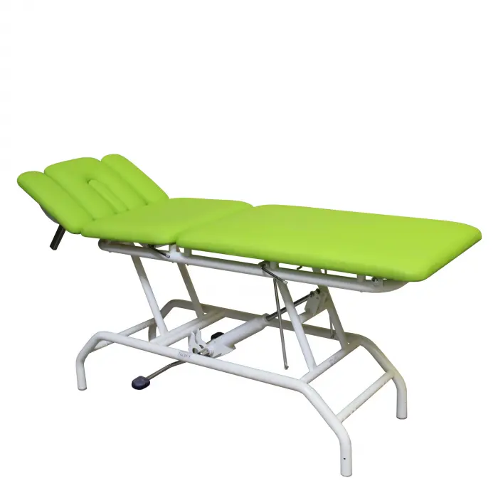 Therapieliege 5-tlg., Hydraulik, Polster NEU, inkl. 3-tlg. Kopfteil