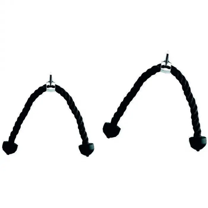 Prophysis® Trizeps-Seile schwarz, 70 cm