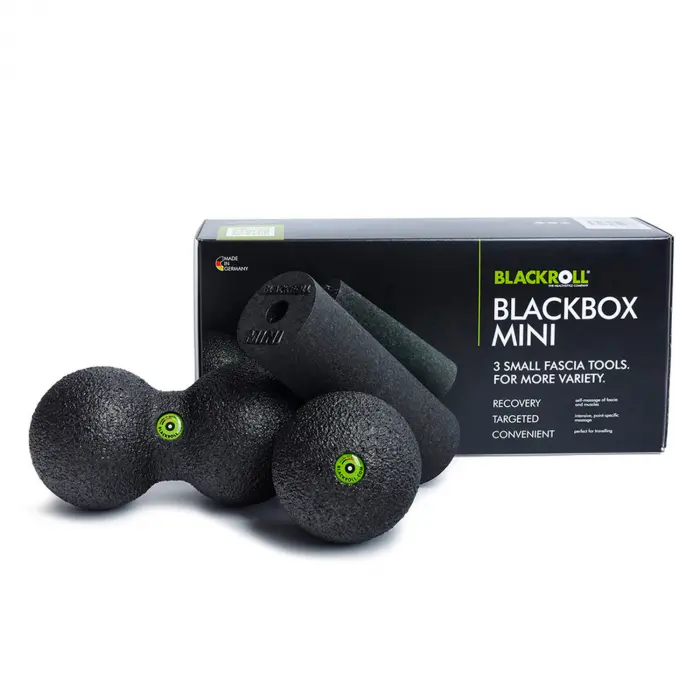 BLACKROLL® BLACKBOX MINI, 3er SET inkl. Mini-Flyer und DVD