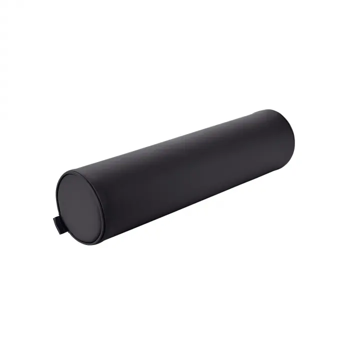 Nacken- und Knierolle 60 x 15 cm | Schwarz