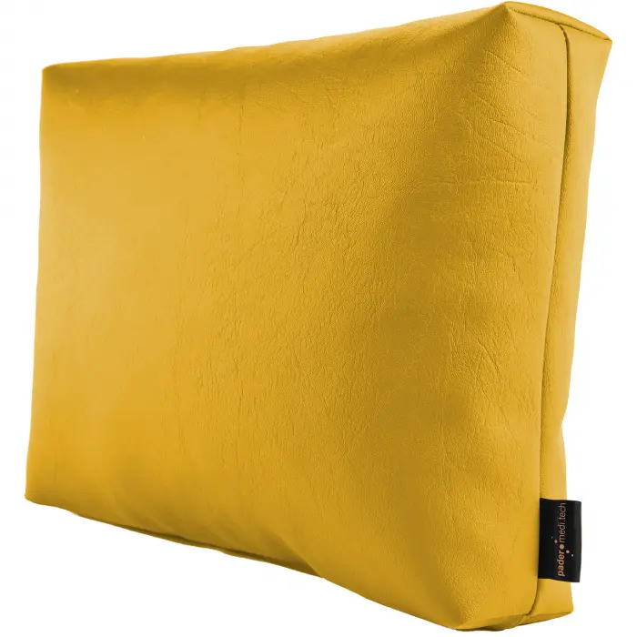 Massagekopfkissen mit Schaumstoff-Flocken 40 x 30 x 9 cm | Safran
