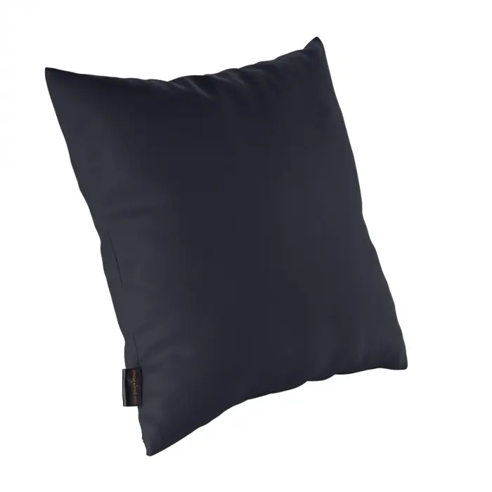 Kopfkissen mit Schaumstoff-Flocken 40 x 40 cm | Schwarz