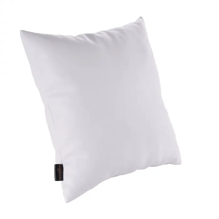 Kopfkissen mit Schaumstoff-Flocken 40 x 40 cm | Weiß