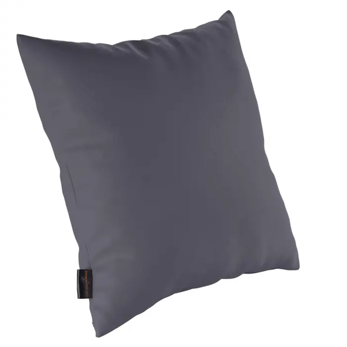 Kopfkissen mit Schaumstoff-Flocken XXL - 80 x 80 cm | Anthrazit