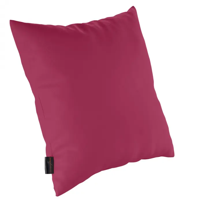 Kopfkissen mit Schaumstoff-Flocken XXL - 80 x 80 cm | Beere
