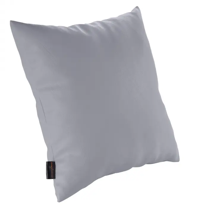 Kopfkissen mit Schaumstoff-Flocken XXL - 80 x 80 cm | Chrom
