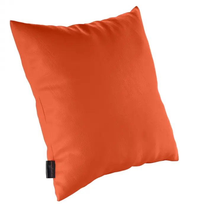 Kopfkissen mit Schaumstoff-Flocken XXL - 80 x 80 cm | Karneol