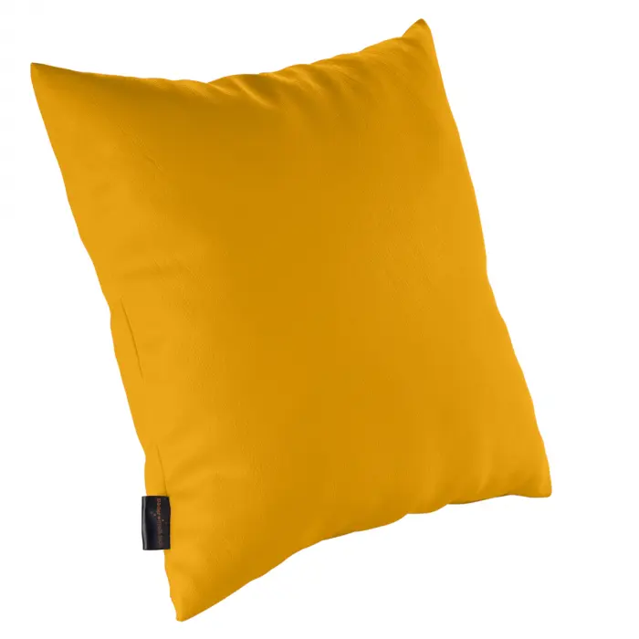 Kopfkissen mit Schaumstoff-Flocken XXL - 80 x 80 cm | Safran