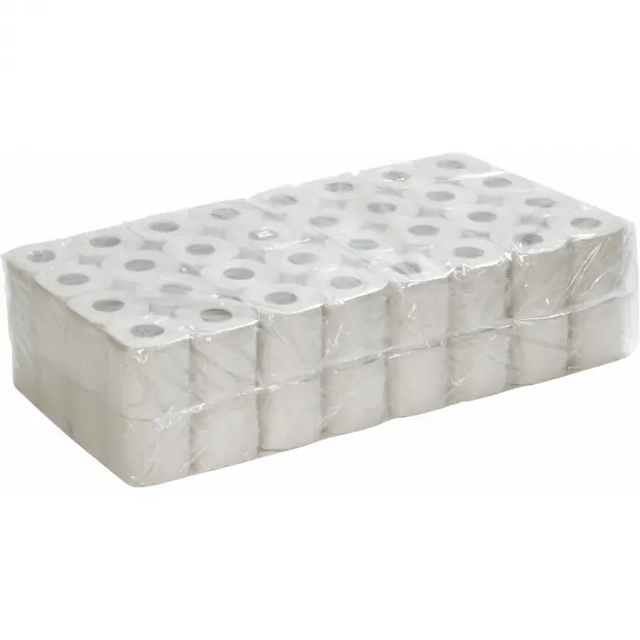 Toilettenpapier Tissue, 2-lagig, naturweiß,64 Rollen