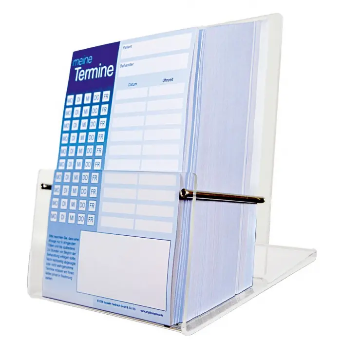 Spender-Display für pader.terminzettel