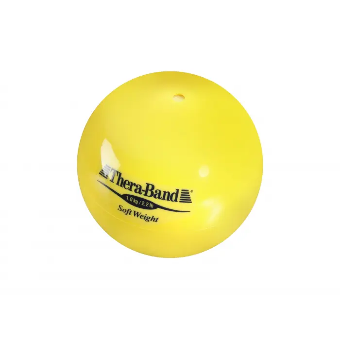 Theraband® - Soft Weight Ball, Gewichtsball 1,0 kg - gelb