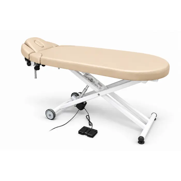 Gebrauchte Vara Therapieliege 2-teilig – elektrisch, neu gepolstert