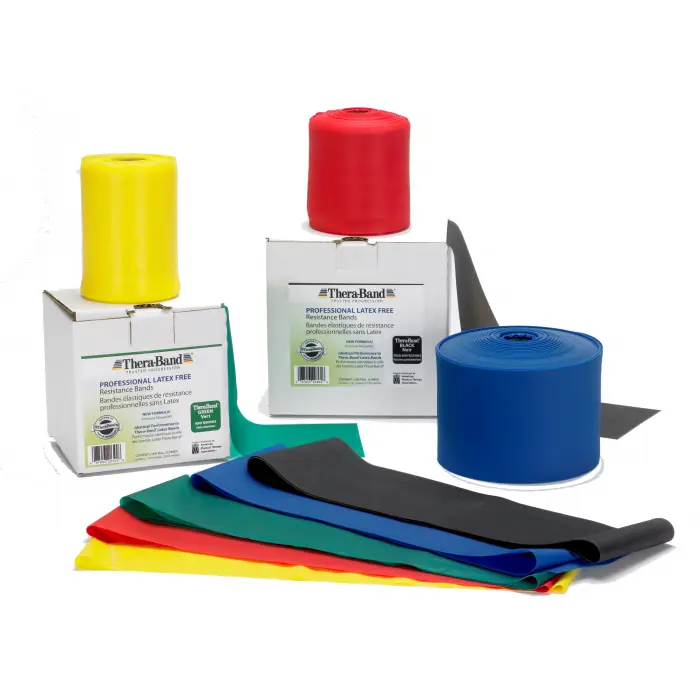 TheraBand® Latexfrei Übungsband, ca. 45 m x 10,5 cm