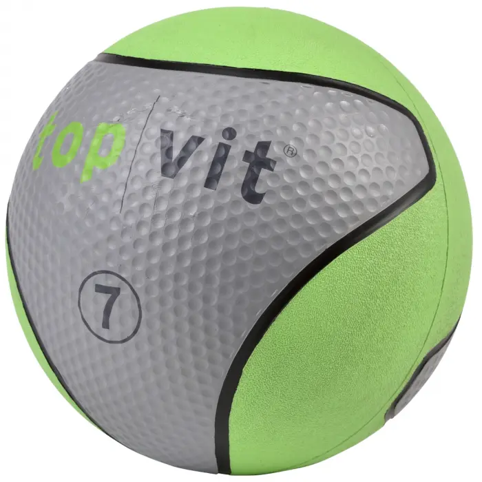 top | vit® medizin.bälle - Ausstellungsstück 7,0 kg, grasgrün, ca. Ø 29 cm
