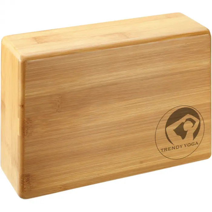 Trendy Sport Yoga Block Bambus