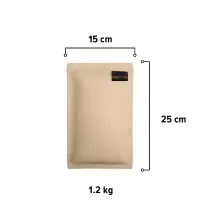 Sandsack 1,2 kg - ca. 25 x 15 cm | elfenbein