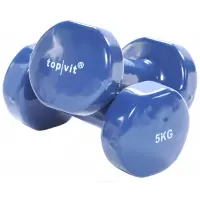 top | vit® dumb.bell 5,0 kg - mittelblau