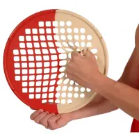 Power Web® Combo Ø 36 cm, 2 in 1, in 4 verschiedenen Ausführungen beige/rot - extra leicht/mittel