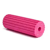 BLACKROLL® MINI FLOW Faszienrolle mit Sägeblatt-Oberfläche pink