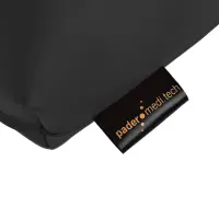 Massagekopfkissen mit Schaumstoff-Flocken 40 x 30 x 9 cm | Anthrazit