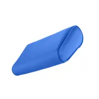 Nacken- Lagerungskissen, 32x21,5x9/1cm Eisblau