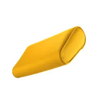 Nacken- Lagerungskissen, 32x21,5x9/1cm Safran