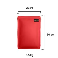 Sandsack 3,5 kg - ca. 30 x 25 cm | kirsch