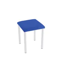 Therapiehocker eckig 45 cm | Weiß | Atoll