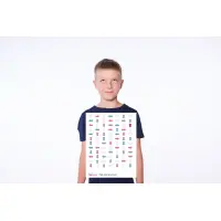ARTZT neuro Kinder Sehtafel-Set, 15 verschiedene Tafeln
